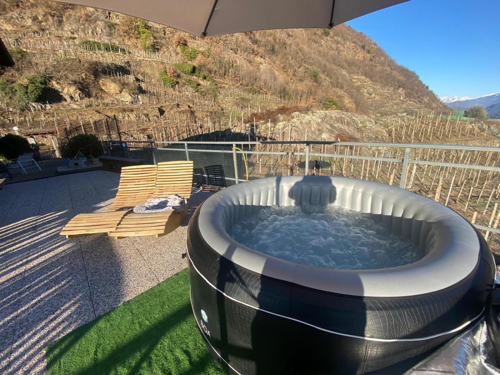 Casa Vacanze La Ca Del Cunfec Sondrio Eksteriør billede