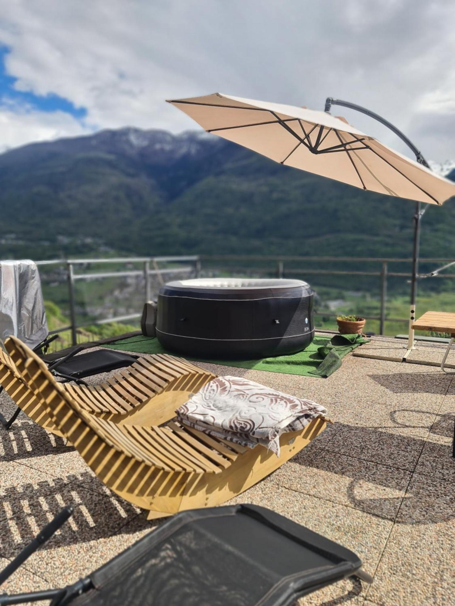 Casa Vacanze La Ca Del Cunfec Sondrio Eksteriør billede